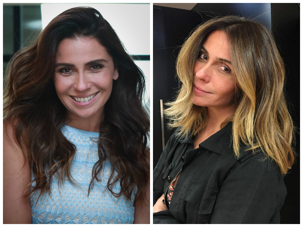 Antes e depois da Giovanna Antonelli (Fotos: Raphael Castello/AgNews - Instagram/Reprodução)