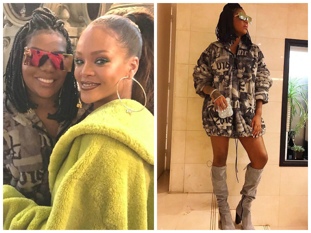 Ludmilla e Rihanna (Fotos: Instagram/Reprodução)