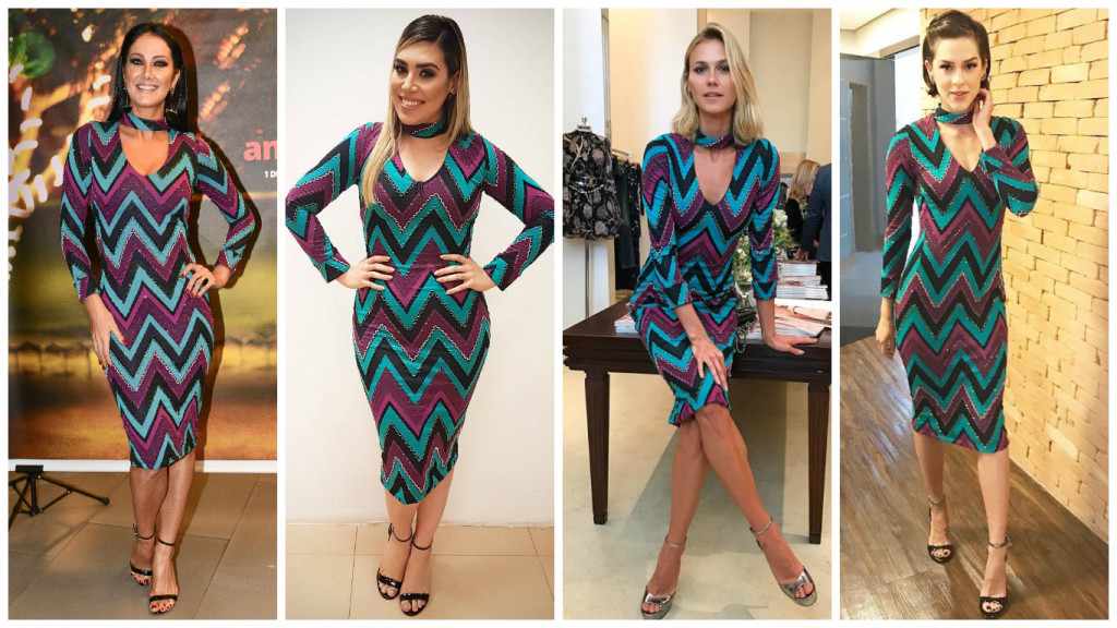 tailor Bank Surprisingly 4 famosas e 1 vestido: Sophia Abrahão, Naiara Azevedo e mais 2 repetem look  - Elas no Tapete Vermelho