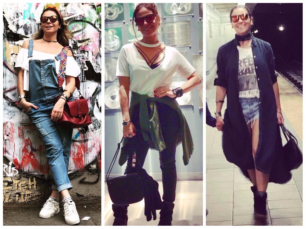 3 looks de Giovanna Antonelli em Nova York (Fotos: Instagram/Reprodução)