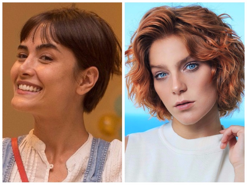 Maria Casadevall e Isabella Santoni mudam cabelos (Fotos: Bruno Melero/AgNews - Instagram/Reprodução)