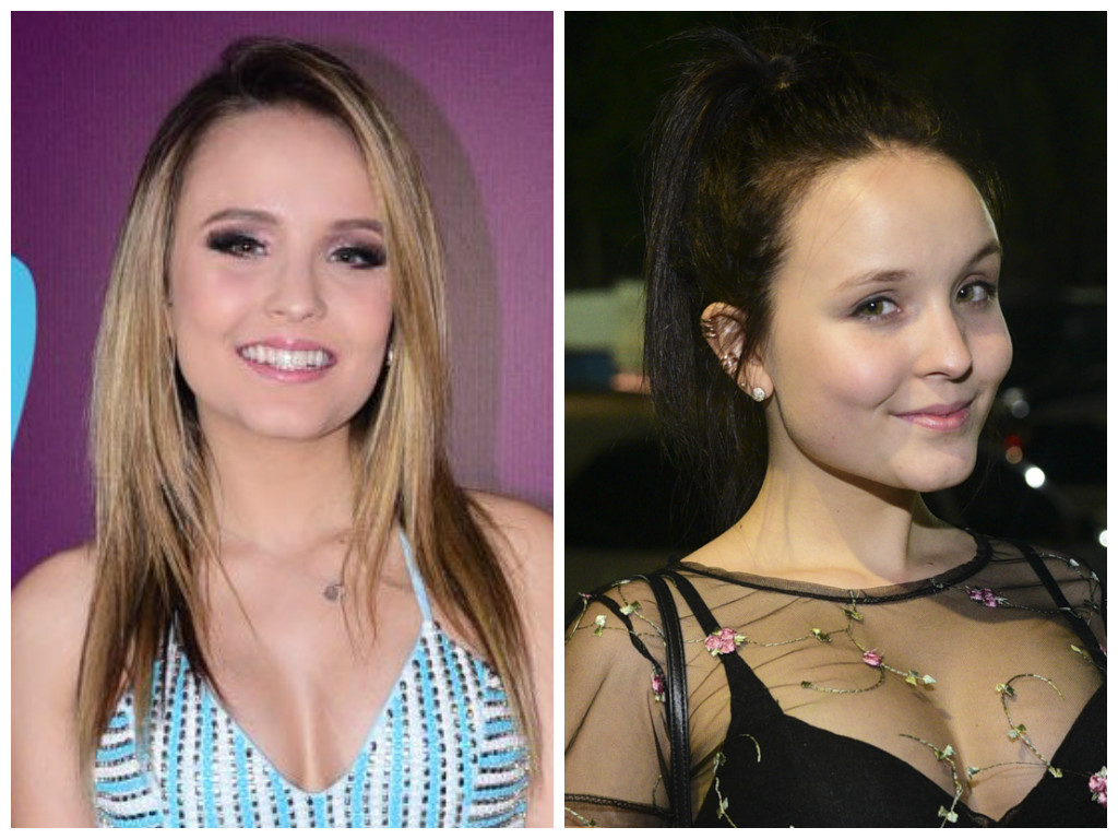 Antes e depois da Larissa Manoela (Fotos: AgNews)