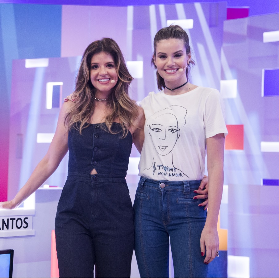 Mariana Santos e Camila Queiroz (Fotos: Victor Pollak/TV Globo/Divulgação)