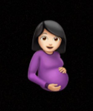 Emoji de mulher grávida: invenção da Ivete? (Reprodução)
