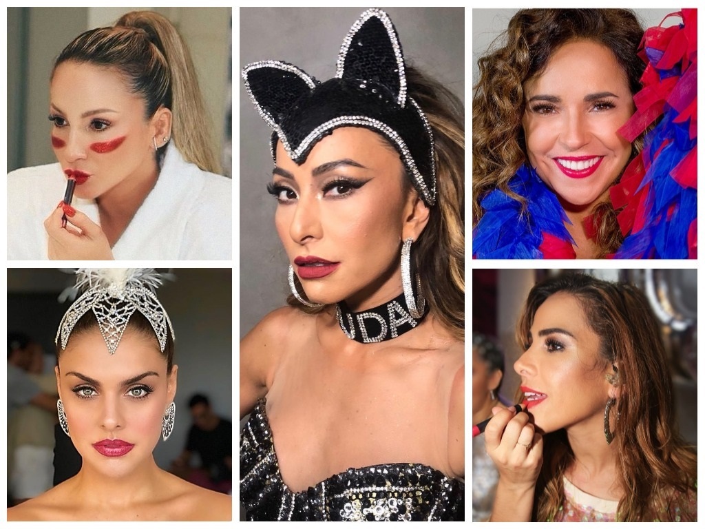 Maquiagem das famosas (Fotos: Instagram/Reprodução)