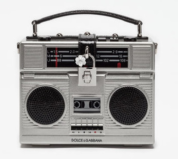 Bolsa-rádio da Dolce & Gabbana (Foto: Reprodução/Dolce&Gabbana)