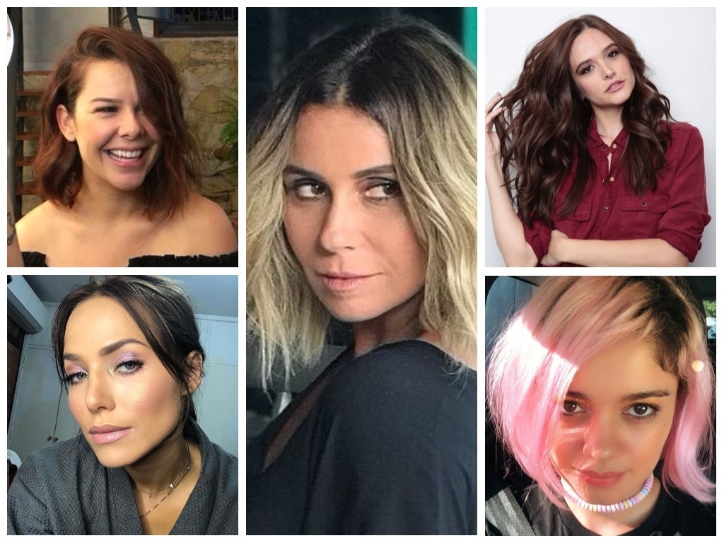 Mudança de visual das atrizes (Fotos: Instagram/Reprodução - Divulgação)