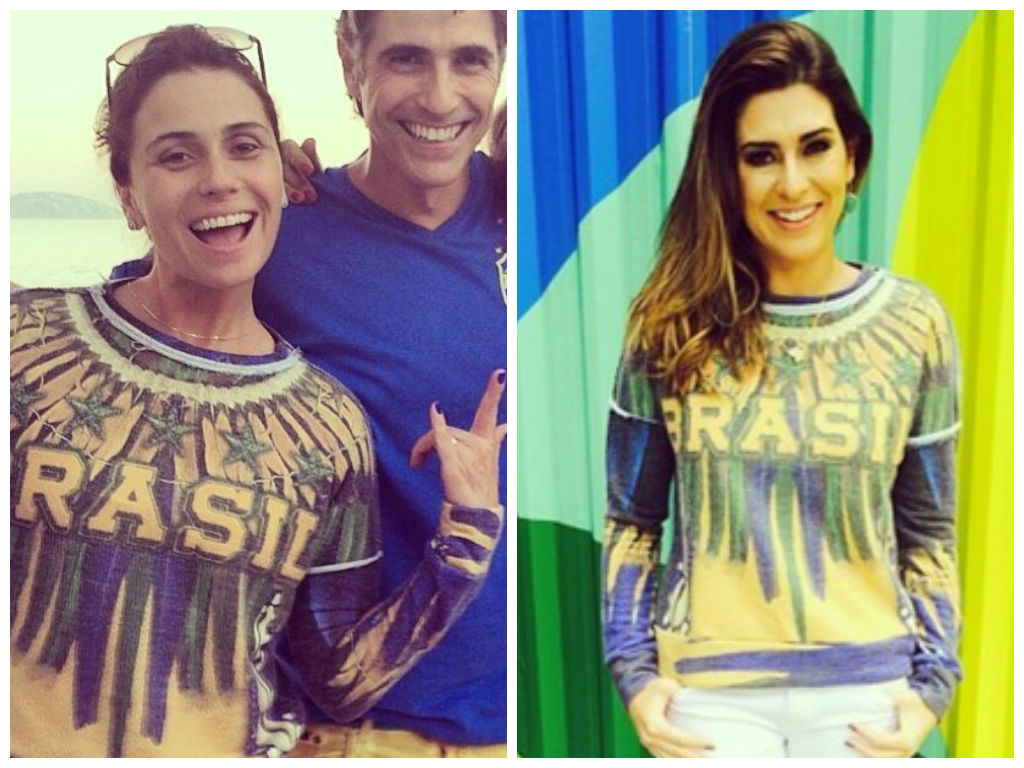 Giovanna Antonelli e Fernanda Paes Leme (Fotos: Instagram/Reprodução)