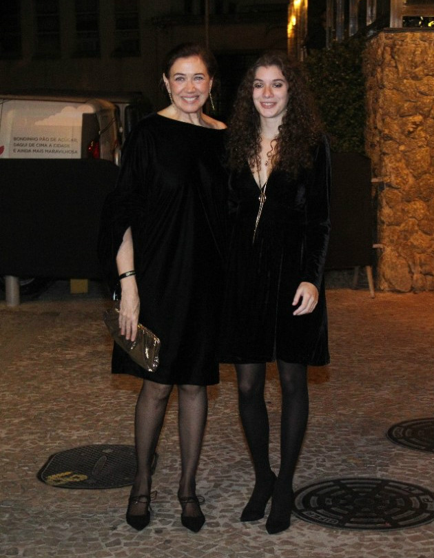 Lilia Cabral e a filha Giulia (Fotos: Wallace Barbosa/AgNews)