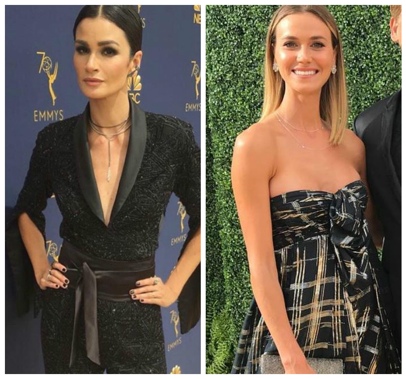 Carol Ribeiro e Renata Kuerten participaram do Emmy (Fotos: Reprodução/Instagram)