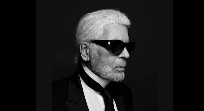 Karl Lagerfeld em foto oficial da Maison Chanel (Reprodução/Instagram/@chaneloficial)