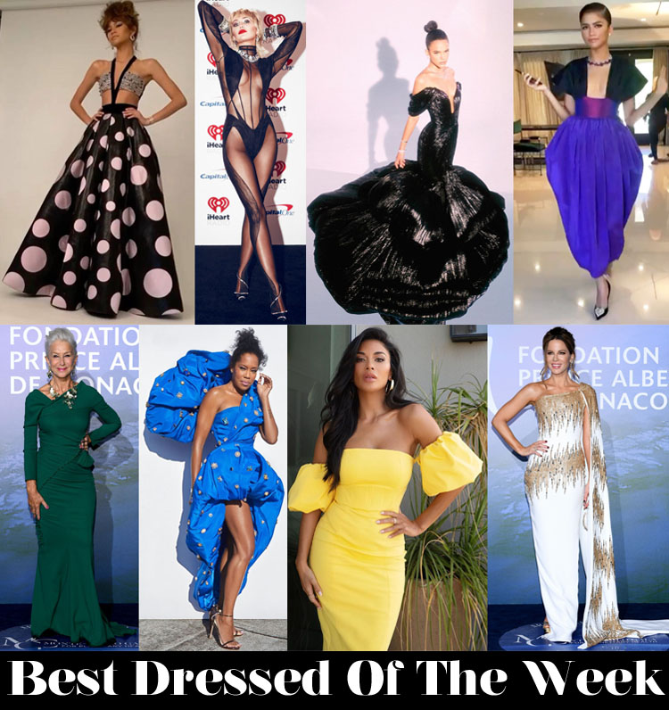 Bruna na votação da semana do site Red Carpet Fashion Awards (Foto: Reprodução)