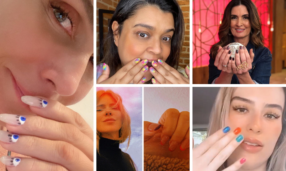 Nail art das famosas (Fotos: Instagram/Reprodução)