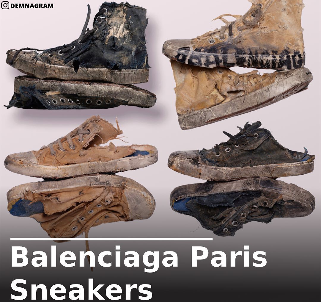 Tênis Paris Balenciaga (Foto: Reprodução/Instagram/@demnagram)