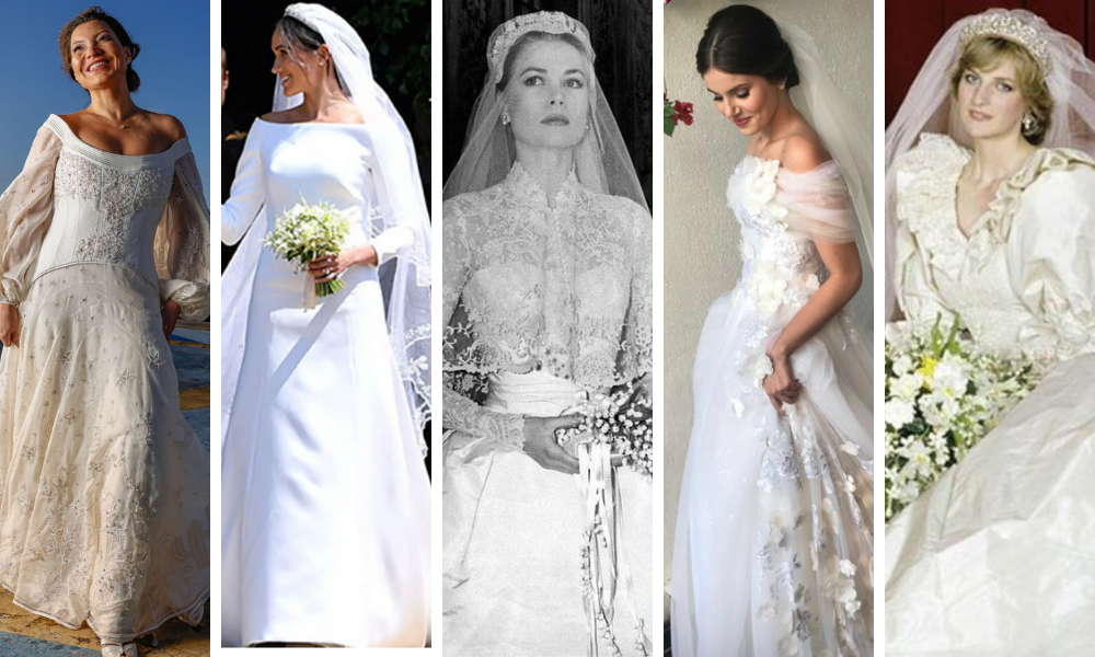 Vestidos de noiva famosos (Fotos: Reproduão/Instagram/Divulgação)