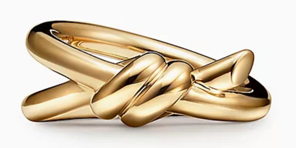 Anel Tiffany Knot em ouro amarelo (Foto: Divulgação/Tiffany&Co)