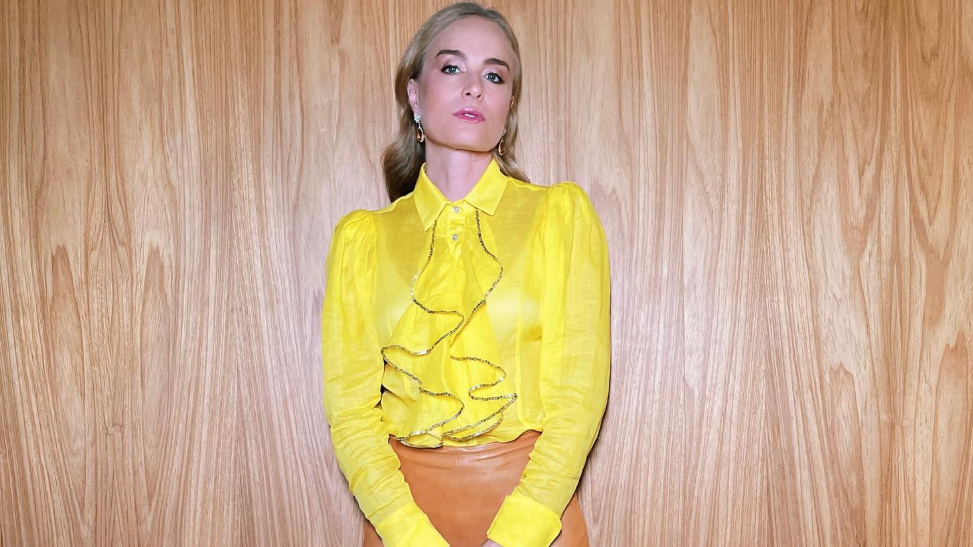 Angélica de look amarelo (Foto: @angelicaksy/Instagram/Reprodução)