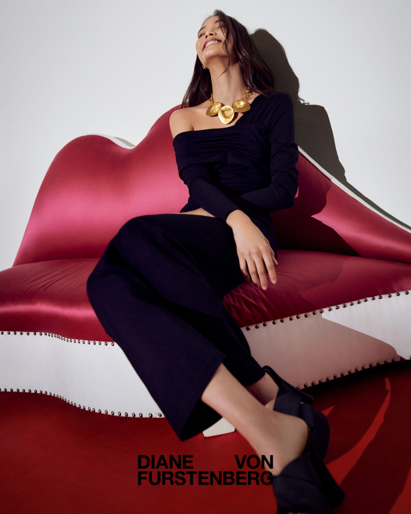 Rebeca Bertoldo para Diane von Furstenberg (Foto: Joy ModelsJOY Management/Divulgação)