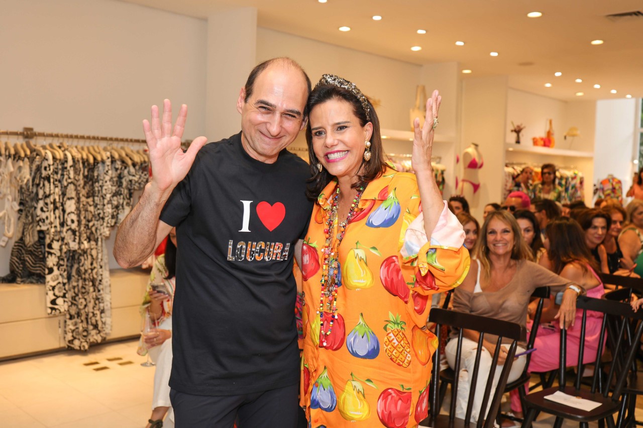 Amir Slama e Narcisa Tamborindegy (Foto: Rafael Cusato/Agência Brazil News)