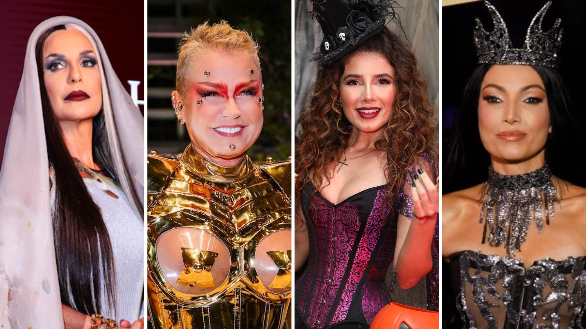 Maquiagem Halloween das famosas (Foto: Brazil News)