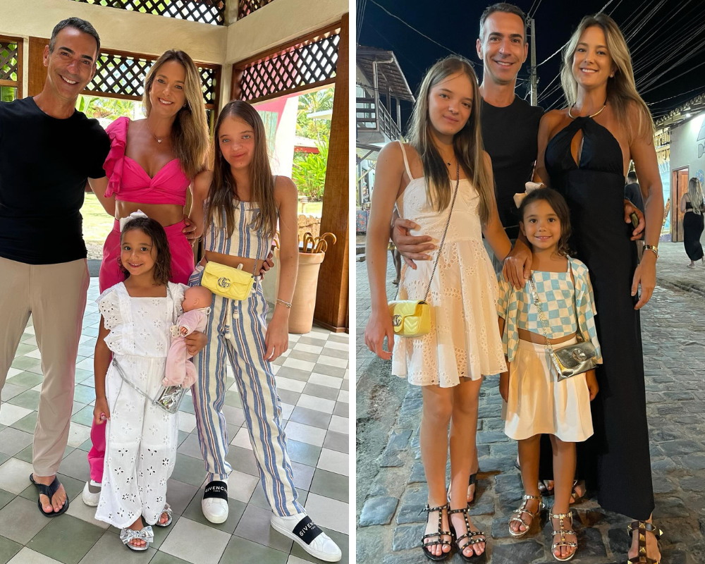 Rafa Justus e família (Fotos: Reprodução/Instagram)