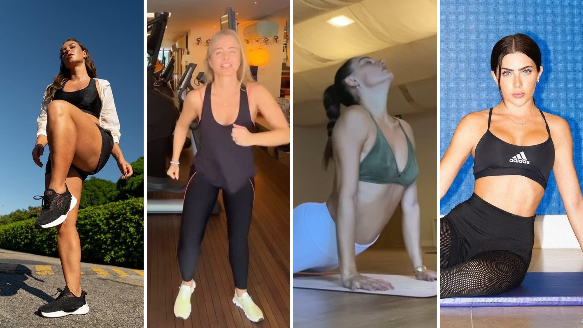 Moda fitness das famosas (Foto: Instagram/Reprodução)