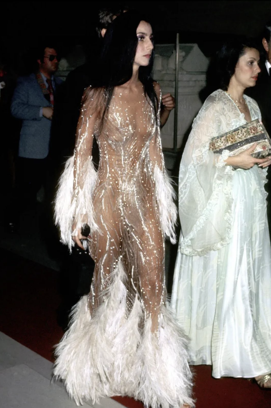 Cher no Met Gala (Foto: E! Entertainment/Divulgação)